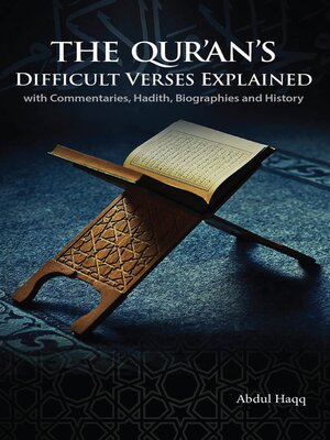 cover image of The Qur'an's Difficult Verses Explained